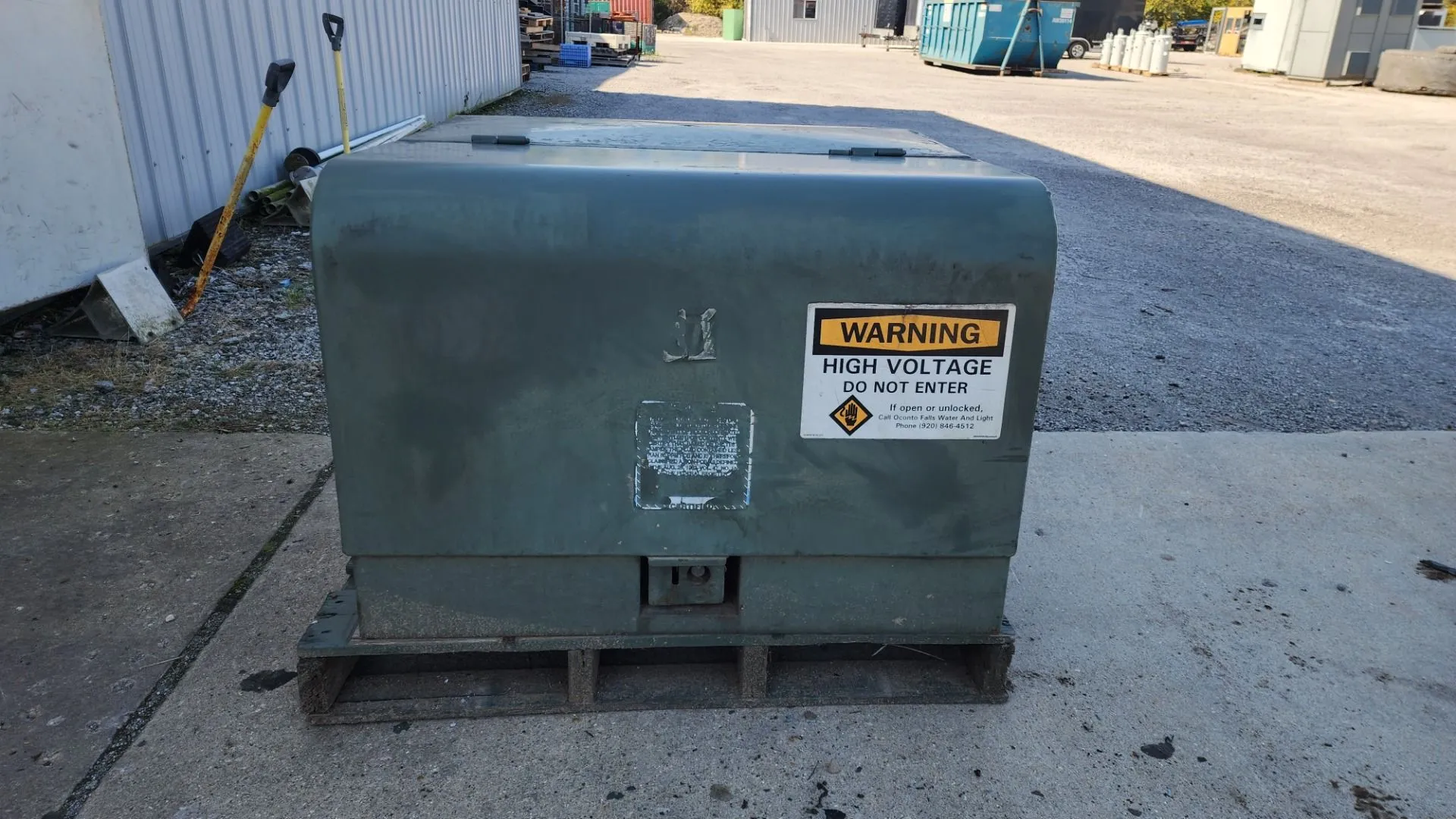 37.5 KVA Single Phase Padmount Transformer 4160 GRDY 2400 to 240 120 IMP 2.1