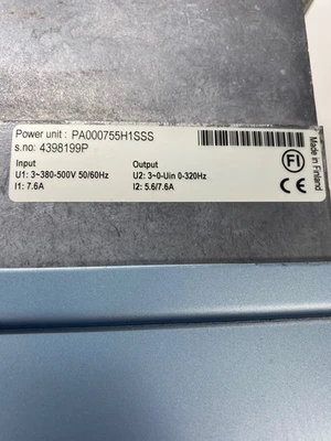 USED Vacon NXS00075A5H1SSSA1A2000000