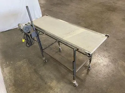 4' Flat Belt Conveyor