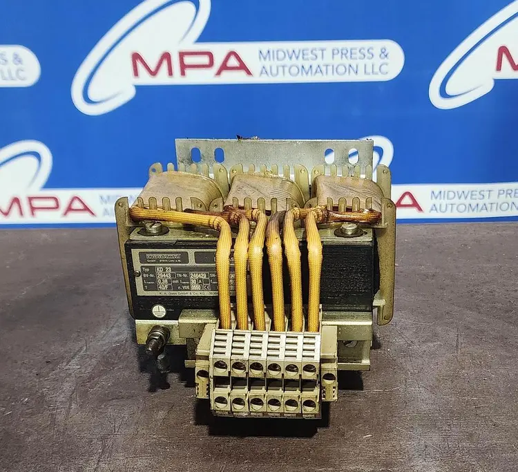 Used INDRAMAT TYPE: KD23 Transformers Michigan US | Midwest Press and Automation #914109