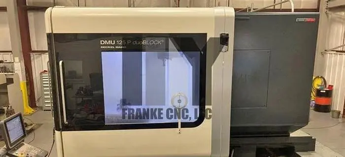 Used 2015 DMG MORI DECKEL MAHO DMU 125P DUOBLOCK Vertical Machining Centers (5-Axis or More) | FRANKE CNC, LLC #1382283