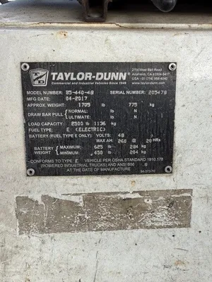 2017 TAYLOR DUNN B5-440-48 Other | GMT (12)