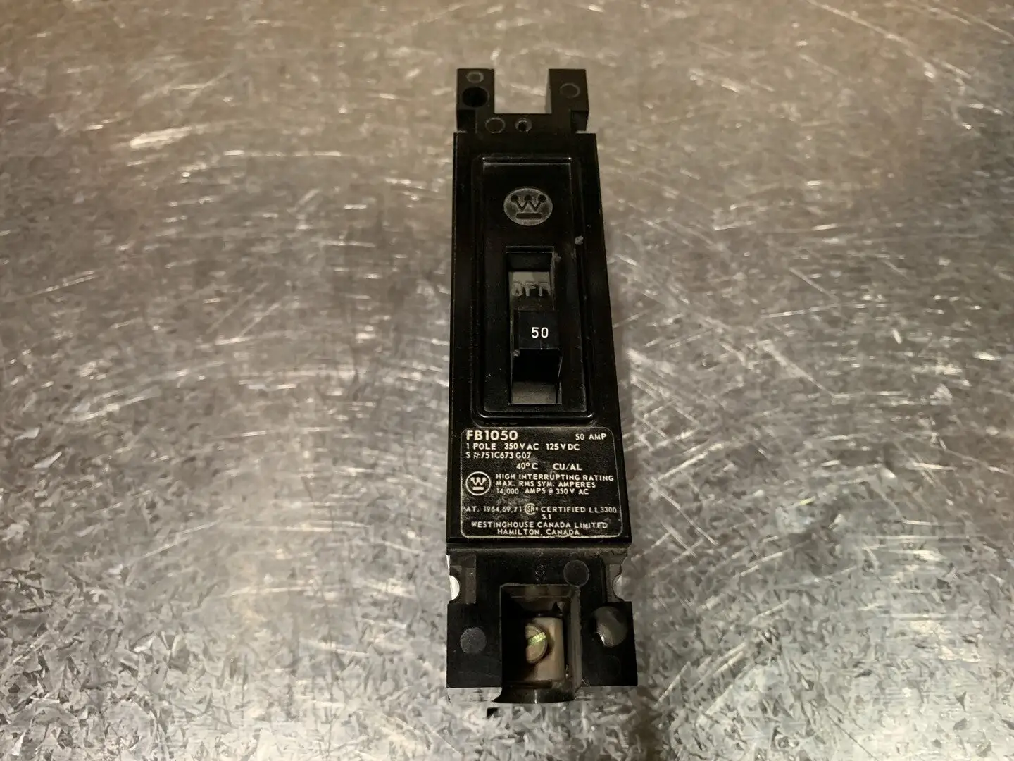 USED WESTINGHOUSE FB1050