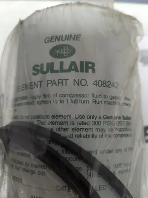New | in-Stock SULLAIR 408242 Oil Filter Ohio US | Surplus Asset Holdings #1243711