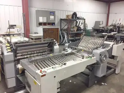 Heidelberg RD78- 30 Inch wide Continuous Feed folder 6/4/4