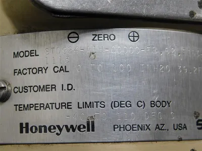 USED HONEYWELL STD924-A1H-00000-FB,S2,F103-1113