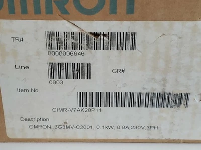 NEW Omron 3G3MV-C2001