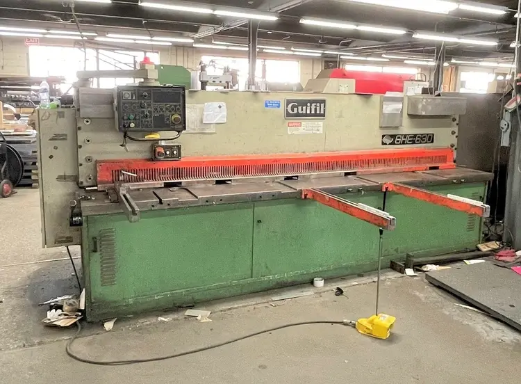 Used 2002 NOT PROVIDED GHE-630 Power Squaring Shears (Inch) Illinois US | BLUMBERG MACHINERY COMPANY #398038