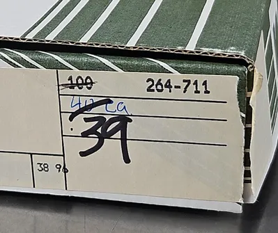 Wago 264-711 conductor Ground Terminal Block - Lot of 39. Loc3D-25