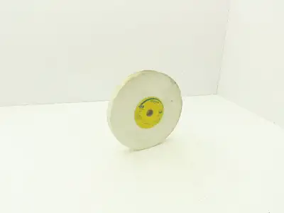 Norton C6393120144001 White Grinding Wheel 8x1x3/4" 3600 RPM 38A60-K5VBE