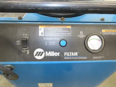 Miller Filtair MWX-S Welding Fume Extractor Mobile 115V 1Hp 7' Arm