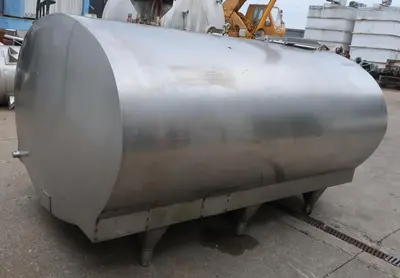 SPC9007  Tank 1000 gallon horizontal tank, Stainless Steel