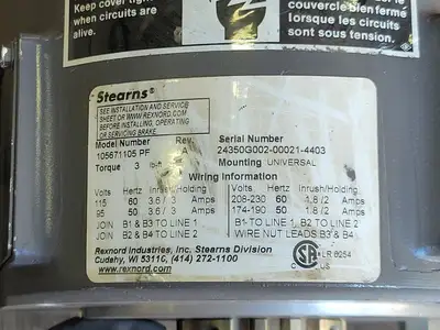 USED STEARNS 105671105PF