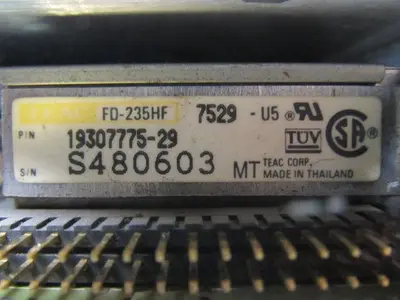 TEAC 19307775-29 3-424-2128A REV B Floppy Disk Diskette Drive CNC Machine