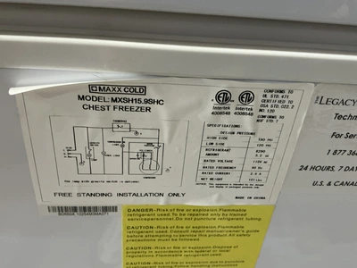 Used MAXX COLD MXSH15.9SHC Freezers Michigan US | Miedema Asset Management Group #1475970