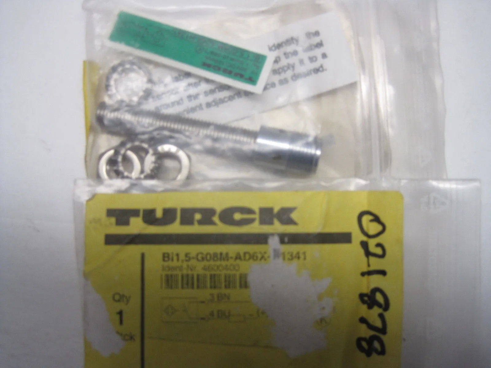 NEW TURCK BI1.5-G08M-AD6X-H1341 PROXIMITY SWITCH