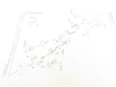 Bosch WP6.5X Rexroth Hydraulic Seal Kit