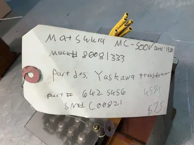 Used YASAKAWA 6425456 Transformers Ohio US | HGR 24 #1316440