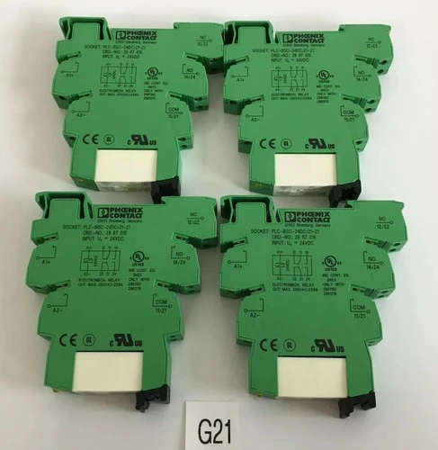 Used Phoenix Contact PLC-BSC-24DC/21-21 Relays & Switches | J&J Industrial Supply #504376