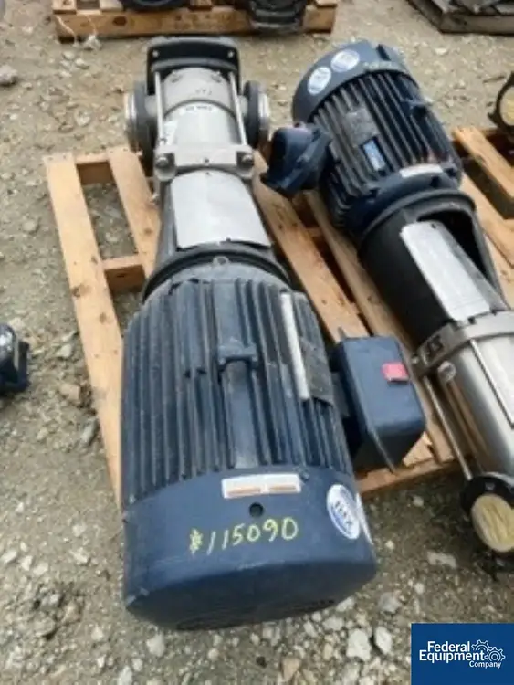 Used Grundfos Grundfos Pump, 316 S/S, 25 HP, Type CRN90 Pumps Texas US | Federal Equipment Company #1337764
