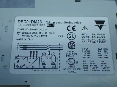 New | in-Stock CARLO GAVAZZI DPC01DM23 Relays & Switches | HGR 24 #739769