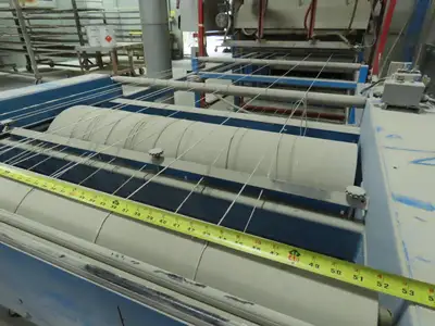Deimco Flatline Finish Automated Finishing Equipment Cure Oven 48" Spray Booth