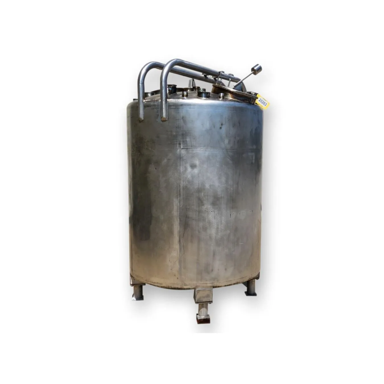 Used DCI, Inc. Stainless Steel Liquid Holding Tank - 650 Gallon