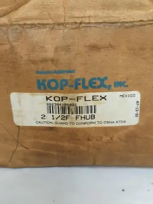 New | in-Stock KOP-FLEX 2-1/2F Industrial Controls Ohio US | Surplus Asset Holdings #1519243