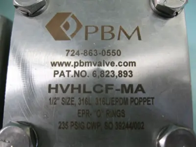 USED PBM HVHLCF-MA