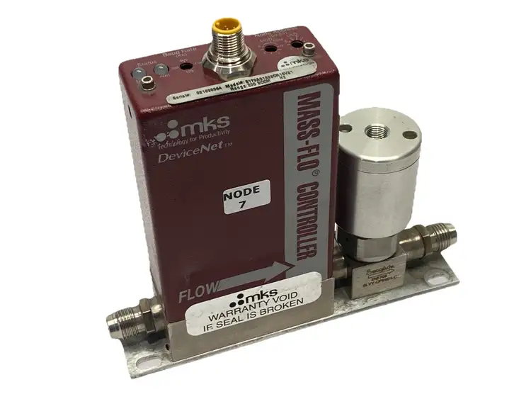 Used MKS MASS-FLOW CONTROLLER 200SCCM Industrial Controls | Maverick Industrial Sales #1099030