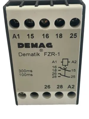 NEW DEMAG FZR-1 OVERLOAD RELAY 44856244 FZR1 110-120V 50-60HZ