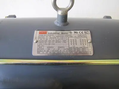 Dayton Industrial 10HP Electric Motor 208-230/460V 3 Phase 1740 RPM 215T  10 HP