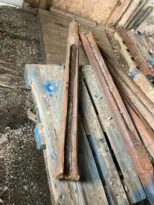 Used AFTERMARKET 5” X 52-1/2" CHISEL CABLE TOOL BUTTON BIT Tool Bits Pennsylvania US | East West Machinery & Drilling #1417233