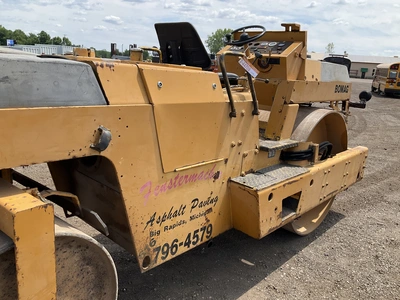USED BOMAG BW 4 AS DOUBLE DRUM VIBRATORY ROLLER