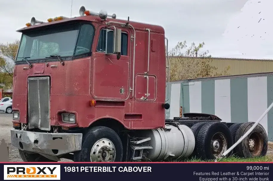 Used 1981 PETERBILT CABOVER Misc Trucks Michigan US | Proxy Equipment #1385399