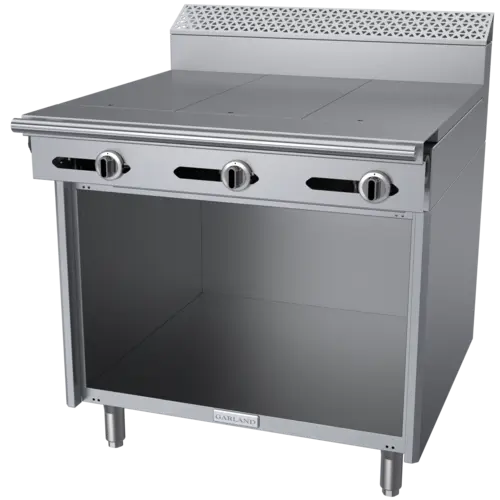 Garland C36-8S 36" Gas Range w/ (3) Hot Tops & Storage Base, Natural Gas