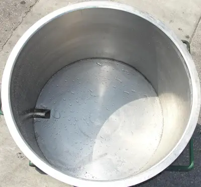 SPC6804  Mixer and Blender 100 gallon Ross change can Stainless Steel 39.25" inside diameter 27.5" inside height