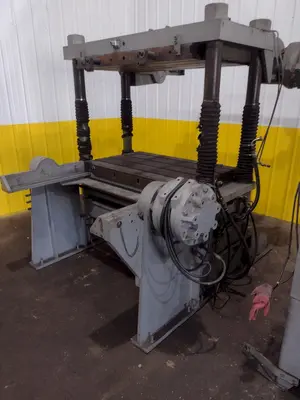 30" x 50" x 32" SANDERS TILT-A-DIE DIE HANDLER FLIPPER SPOTTING PRESS: STOCK #19531