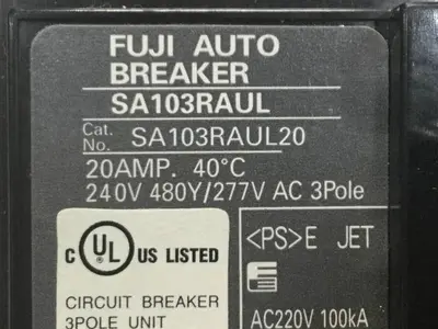 USED FUJI ELECTRIC SA103RAUL20