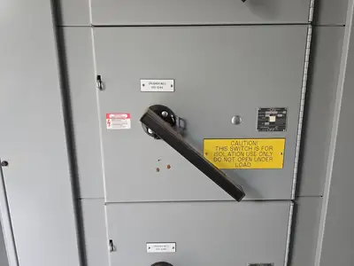 1600 Amp 480 volt Main Disconnect w/ 5 Breakers