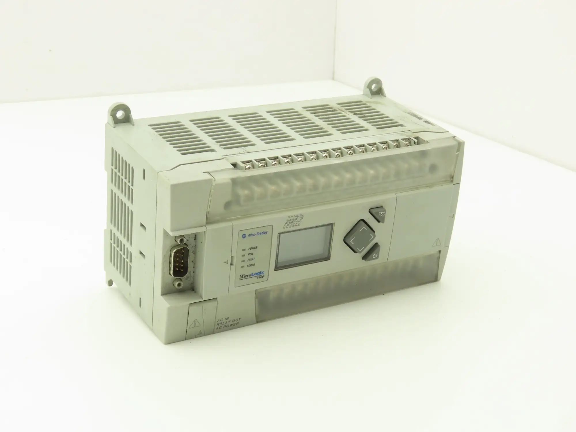 Allen Bradley 1766-L32AWA MicroLogix 1400 Controller Module 32Pt Series C. FW 21