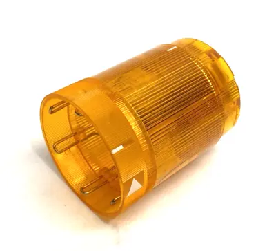 USED SIEMENS CONTINUOUS 50MM STEADY STACKLIGHT ELEMENT YELLOW