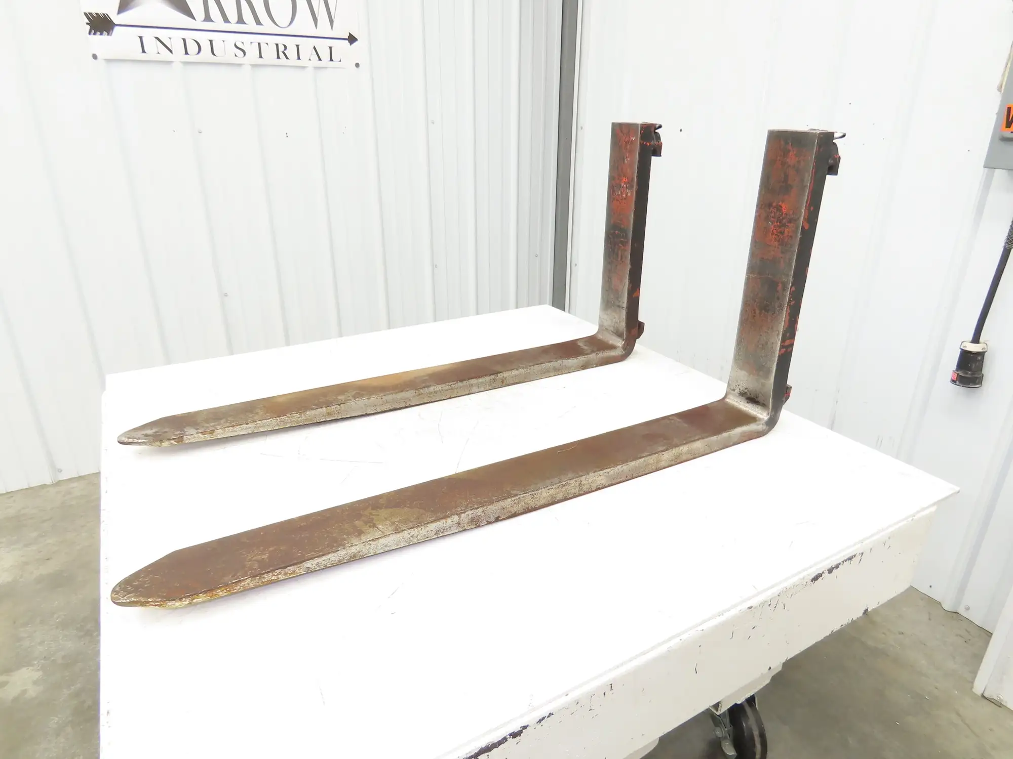 Kenhar 820-005-033/004 4x42" Class 2 Steel Forklift Forks 16" Carriage 1-Pair