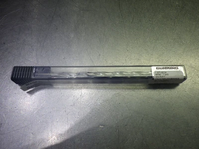 Guhring 19/64" Coolant Thru 15xd Carbide Drill 8mm Shank 9065090075400 (LOC1930B)