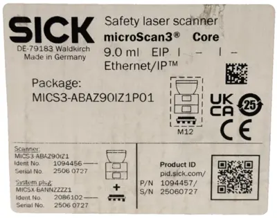 NEW SICK MICS3-ABAZ90IZ1P01