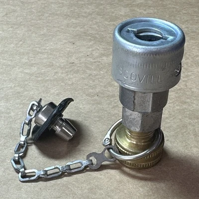 NEW NO BOX- Parker Schrader Hydraulic / Pneumatic Quick Connect Hanson Mfg. 🇺🇸