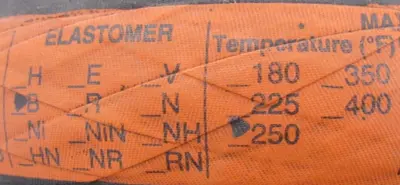 NEW MERCER RUBBER 301 RUBBER BOOT 6" I.D. x 12" x 3/8" 301-B-250-120-30