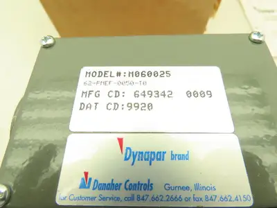 Dynapar 62-PMEF-0050-T0 Rotopulser Rotary Incremental Encoder 56C Series 60P