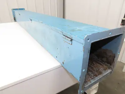 Wiegmann JW65 6"x6" Wireway Straight 60" Section Feed Through NEMA 12 Hoffman