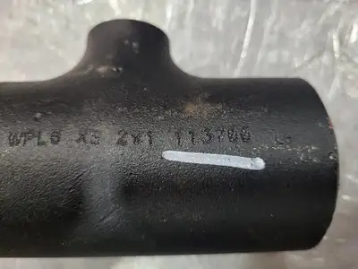2" x 1" Reducing-Tee Butt Weld WPL6